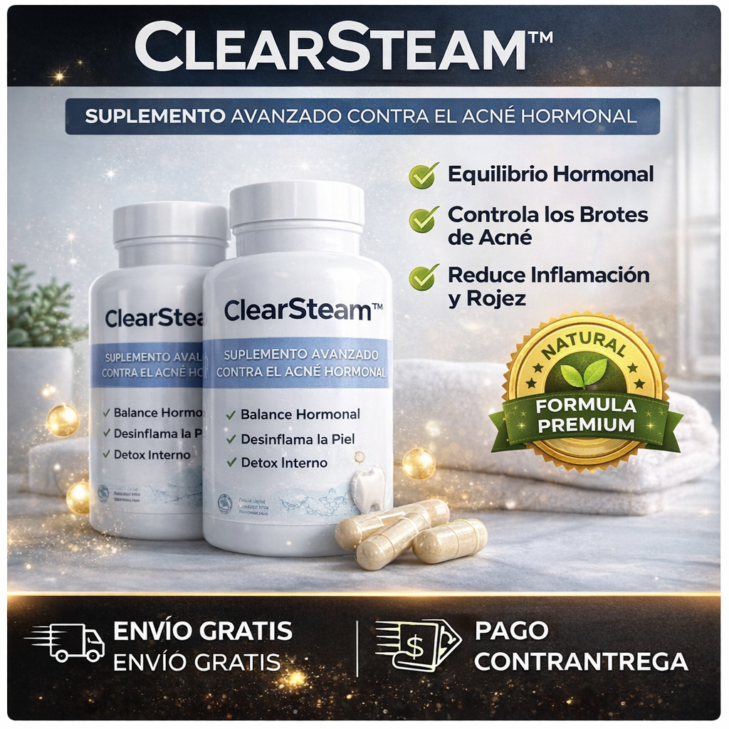 🔥 Oferta Especial: CLEARSTEM™ – Piel Más Limpia Desde Adentro