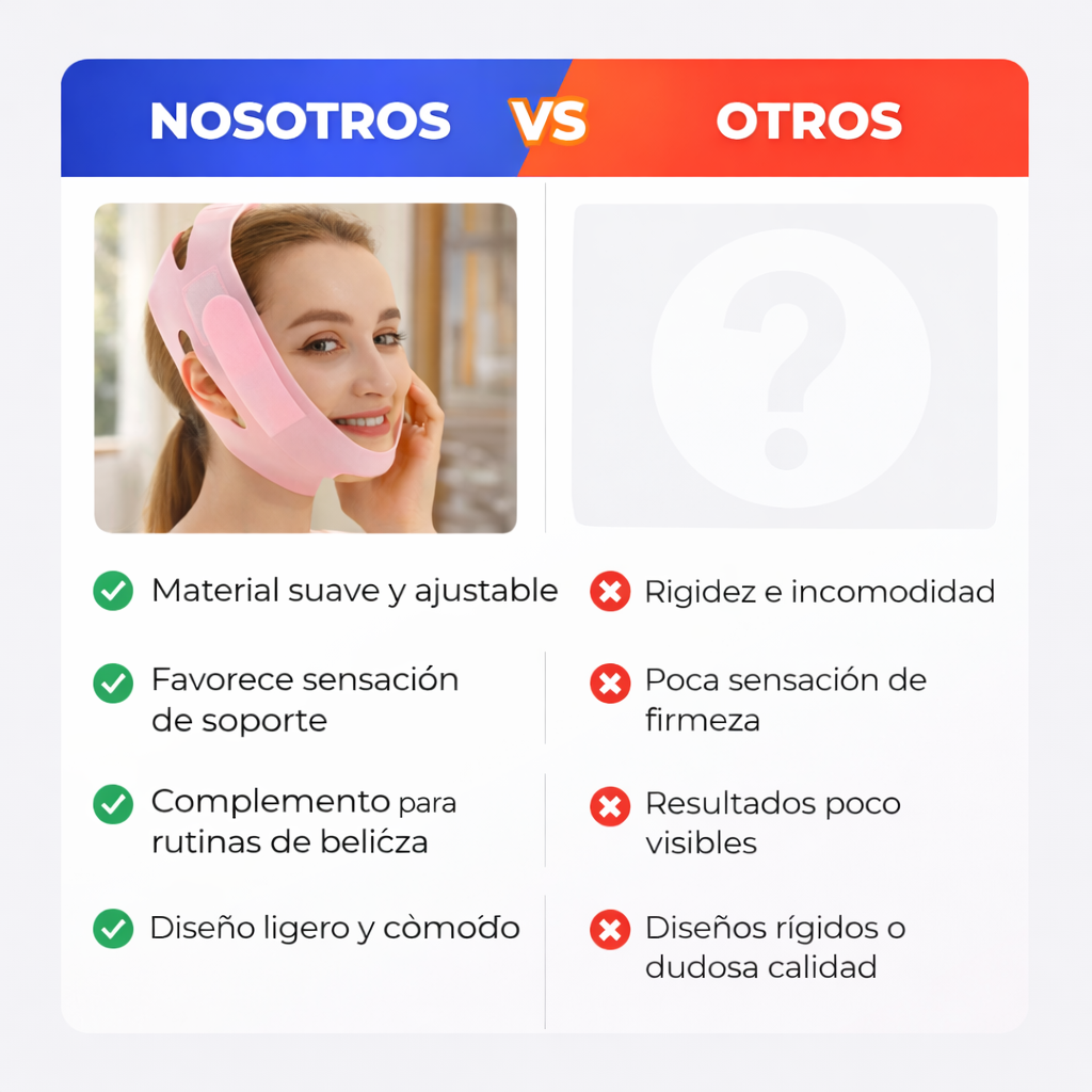 Oferta Especial: Faja Facial Reafirmante – Define y Moldea tu Rostro